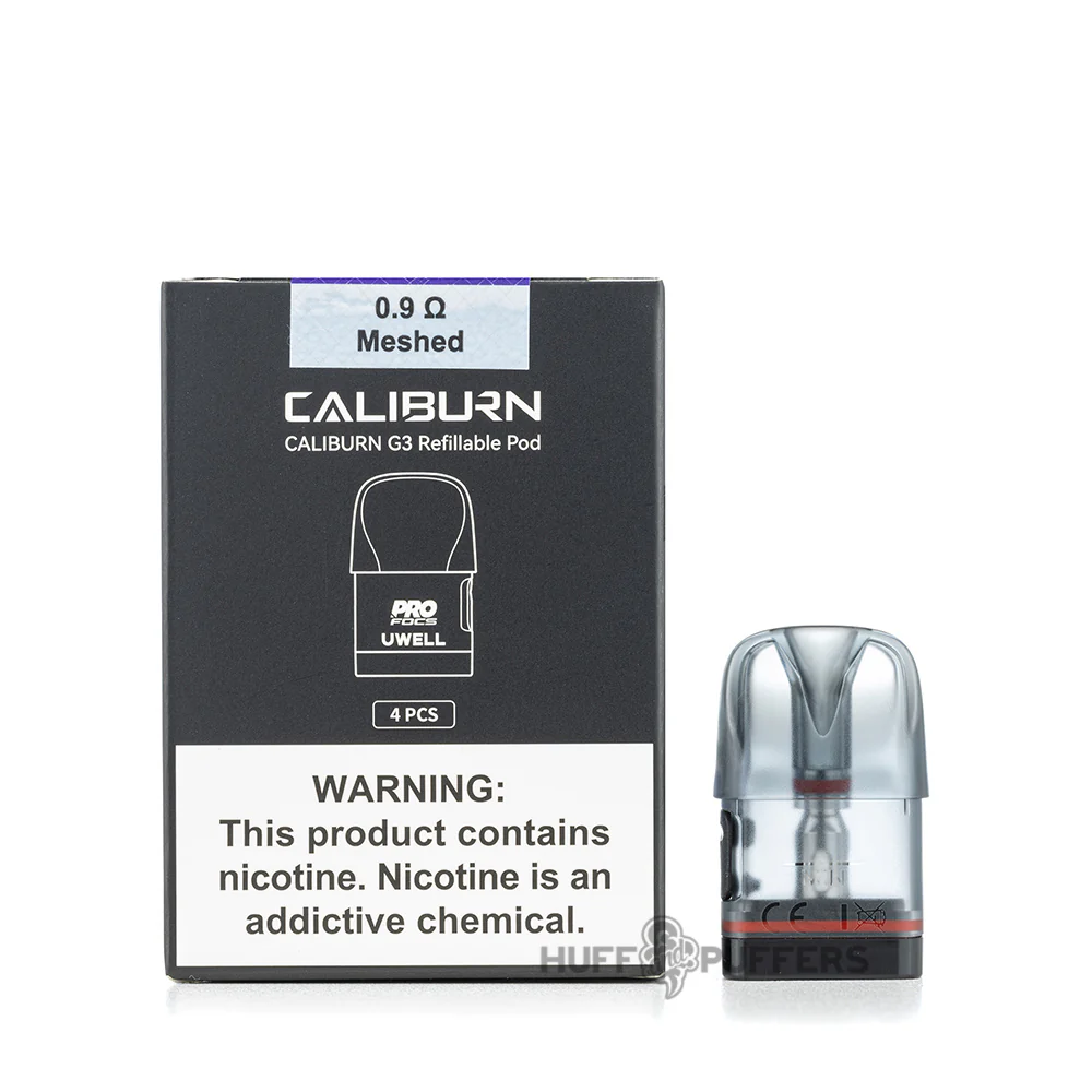 UWELL CALIBURN G3 REPLACEMENT PODS 0.9OHM 4PCS