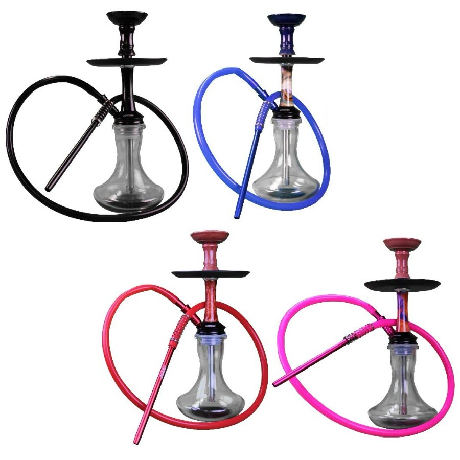 DEEZER HOOKAH-1 BOWL ASSORTED