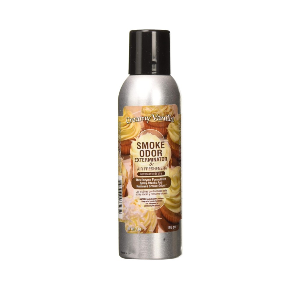 SMOKE ODOR   INCREAMY VANILLA IN EXTERMINATOR SPRAY 7OZ