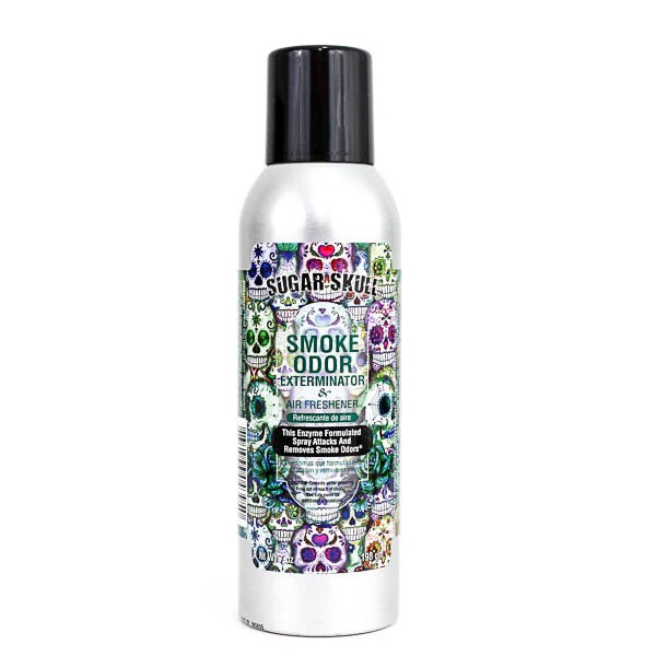 SMOKE ODOR   INSUGAR SKULL  IN EXTERMINATOR SPRAY 7OZ