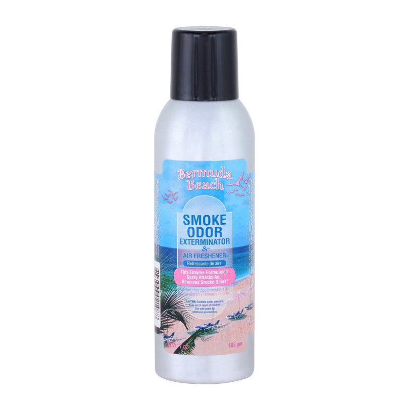 SMOKE ODOR   BERMUDA BEACH  IN EXTERMINATOR SPRAY 7OZ
