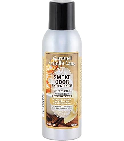 SMOKE ODOR CARAMEL VANILLA IN LATTE EXTERMINATOR SPRAY 7OZ