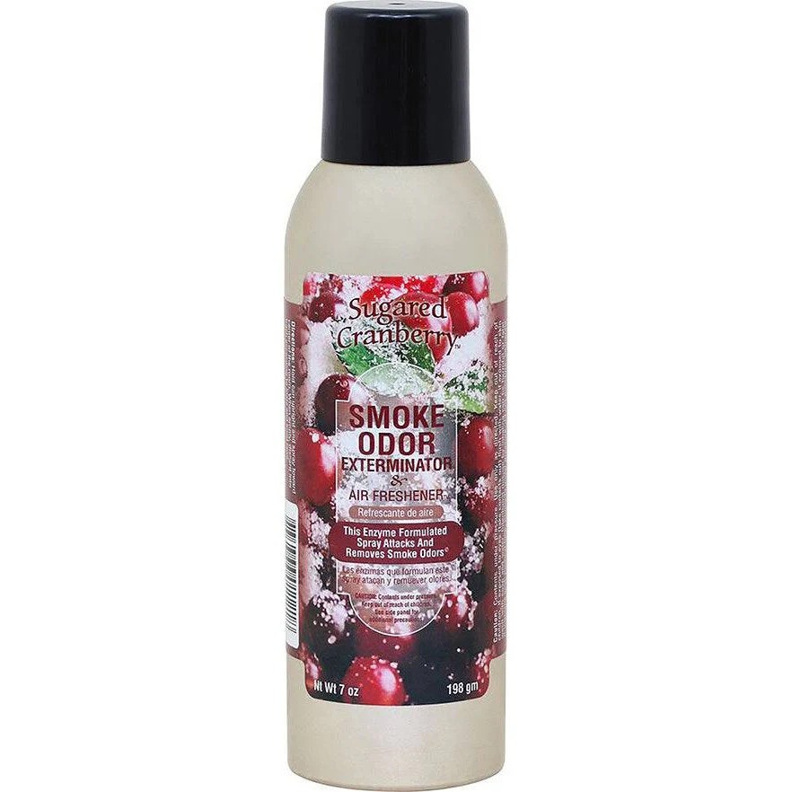 Smoke Odor Exterminator 7 oz Large Spray Sugared Cranberry, 2