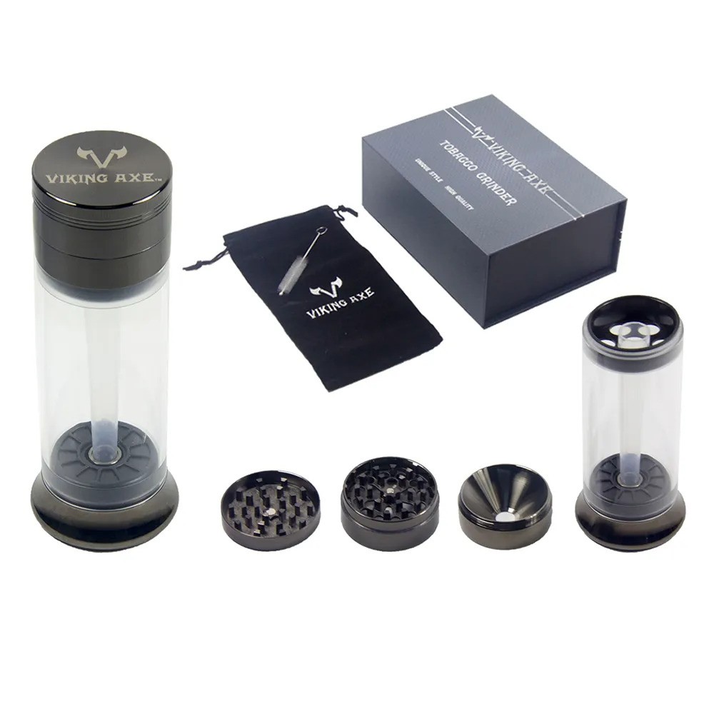 VIKING AXE GRINDER WITH CONE FILLER - GUN METAL