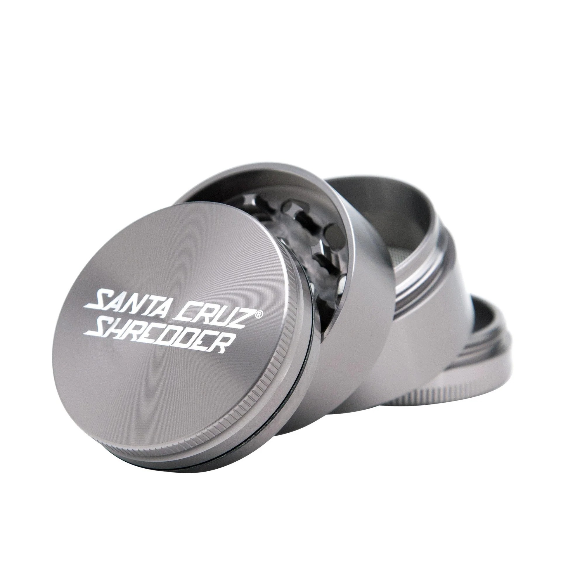 SANTA CRUZ SHREDDER GRINDER MEDIUM 4PC - GREY