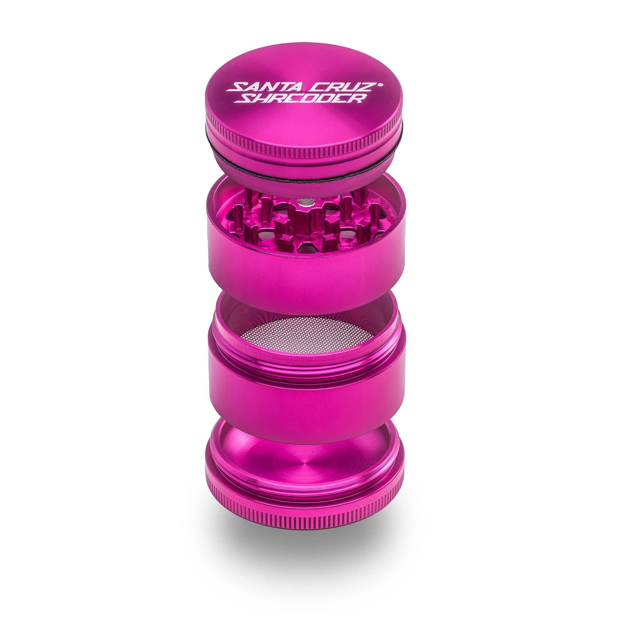 SANTA CRUZ SHREDDER GRINDER MEDIUM 4PC - PURPLE