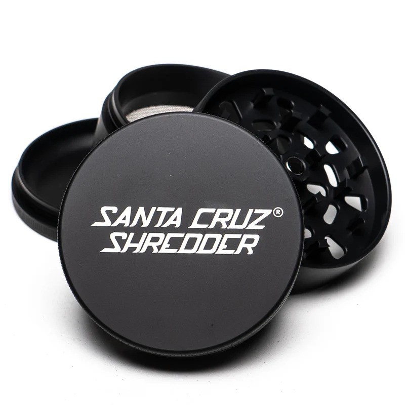 SANTA CRUZ SHREDDER GRINDER LARGE 4PC - BLACK