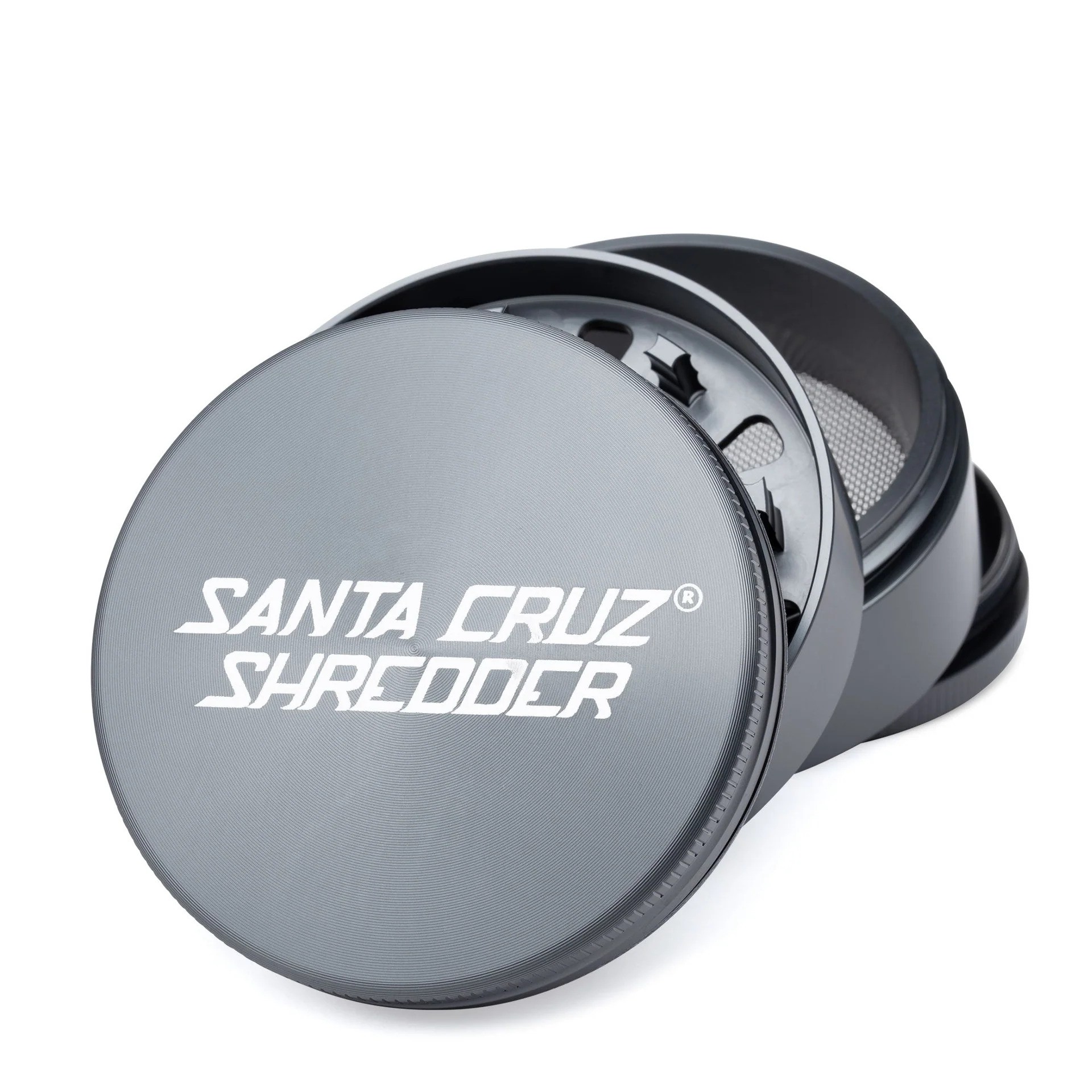 SANTA CRUZ SHREDDER GRINDER LARGE 4PC - GREY