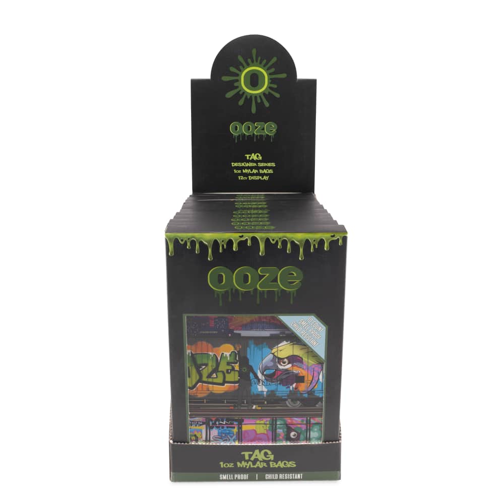 OOZE MYLAR BAG - TREE OF LIFE 1OZ - BOX OF 12