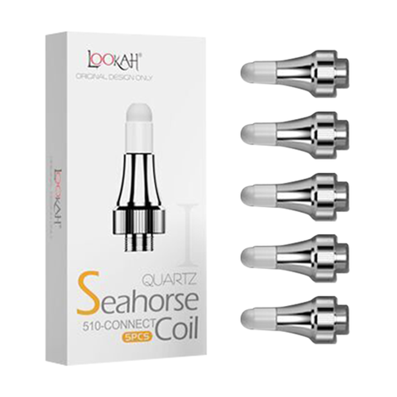 LOOKAH SEAHORSE COIL QUARTZ  I - 5PCS