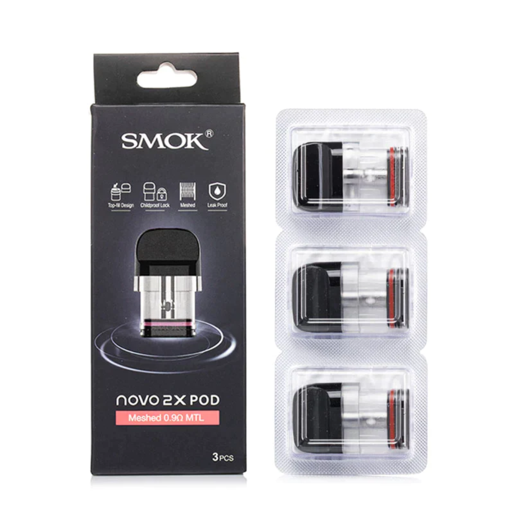 SMOK NOVO 2 CLEAR POD DC 0.8OHM 3PCS