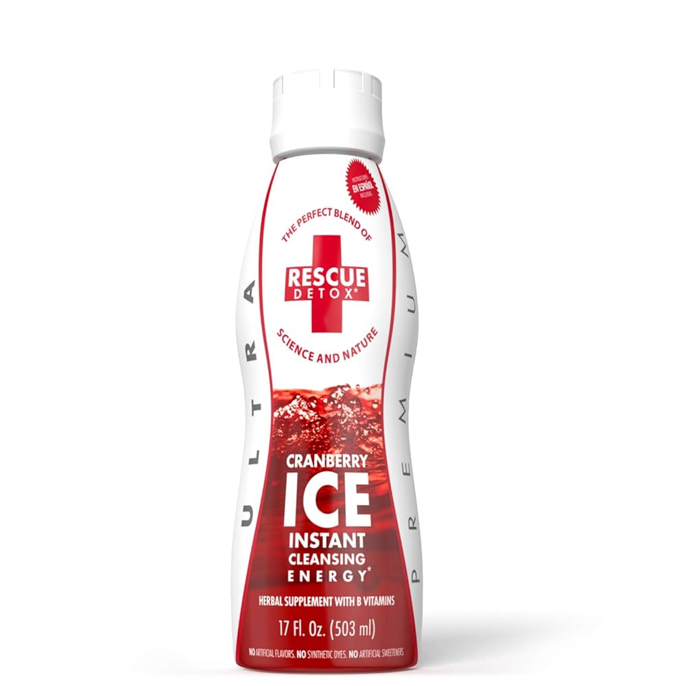 RESCUE DETOX 17OZ - CRANBERRY ICE