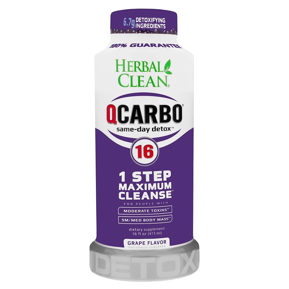 HERBAL CLEAN - Q CARBO 16 - GRAPE 16OZ