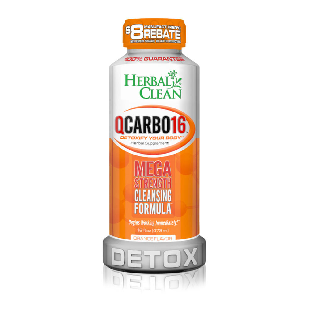 HERBAL CLEAN - Q CARBO 16 - ORGANGE 16OZ