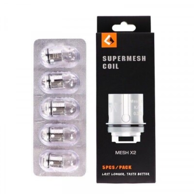 GEEKVAPE SUPERMESH X2 COIL 0.4OHM 5PCS PER PK