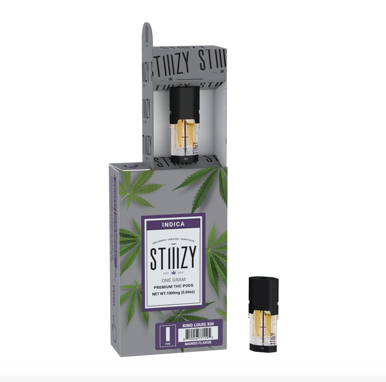 STIIIZY STARTER KIT HCC 1GM POD - KING LOUIS XIII